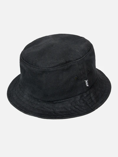 WAXED CANVAS BUCKET - BLK