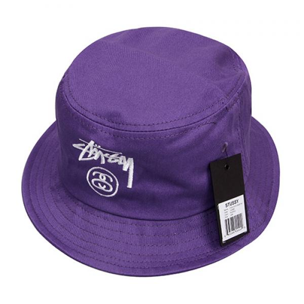 STOCK LOCK BUCKET HAT-PURPLE