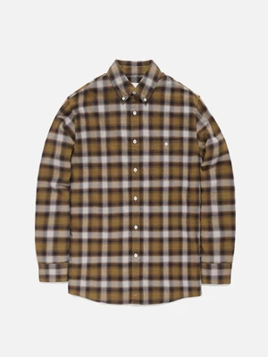 OMBRE CHECK SHIRTS FA [YELLOW](FAVS03)