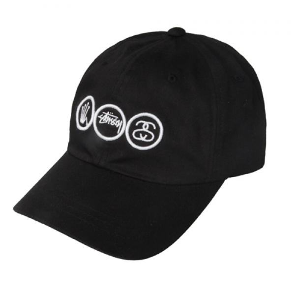 TRIPLE CIRCLE LOGO CAP-BLK