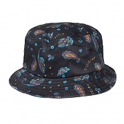PAISLEY BUCKET HAT-BLK