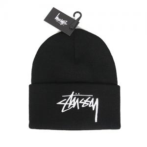 STOCK CUFF BEANIE-BLACK