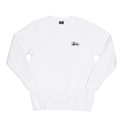BASIC LOGO APP. CREW-WHITE(purpleⓒ)