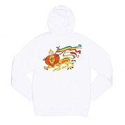 IRIE LION HOOD-WHITE