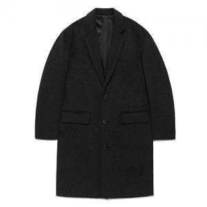 OVERSIZE CHESTERFIELD COAT FA [DARK GREY](FAVJ01)