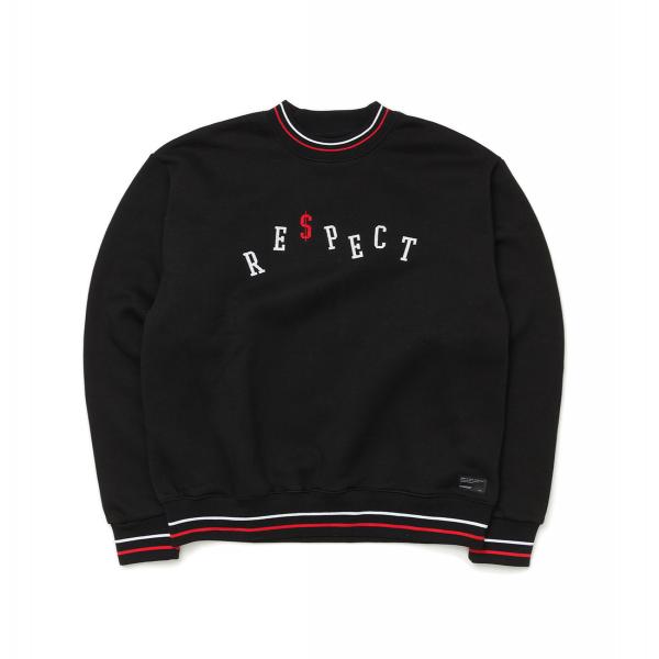 RE$PECT CREWNECK - BLACK