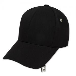 PIERCING BASEBALL CAP aaa033 - BLACK