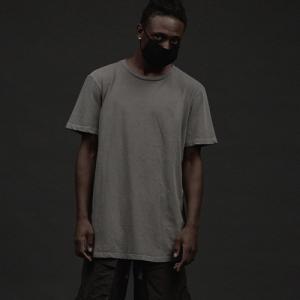 OVR16T1020-TOME.1 PIGMENT LONG LAYERED GRAY LONG TEE