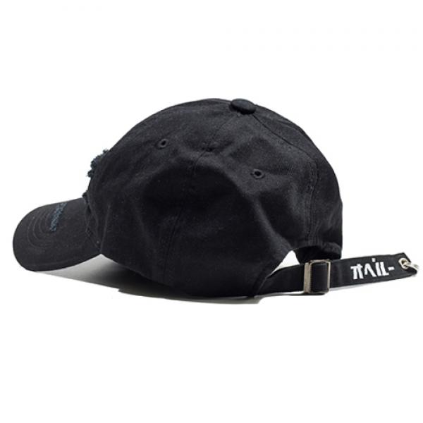 OVR16E1006-ESSAY.1 DAMAGE RING BLACK BALLCAP