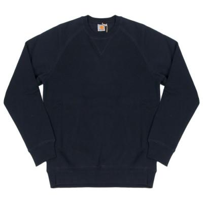 (I015896) CHASE SWEATSHIRT-NAVY/GOLD