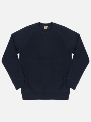 (I015896) CHASE SWEATSHIRT-NAVY/GOLD