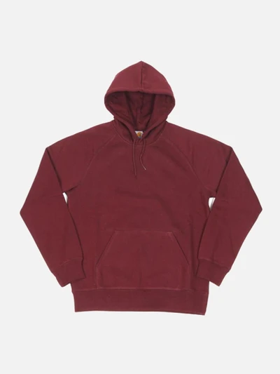 (I015897) HOODED CHASE SWEATSHIRT-CHIANTI