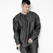 2016 FW MINIMAL SHIRTS BLACK