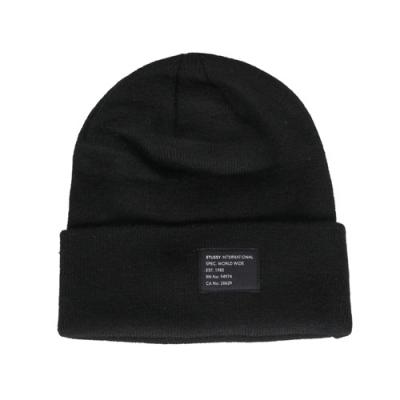 WATCH CAP BEANIE-BLACK