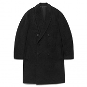 OVERSIZE DOUBLE CHESTERFIELD COAT FA [DARK GREY](FAVJ08)