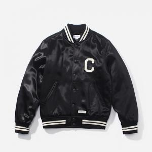 SATIN B.B JACKET-BLACK