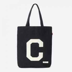 FW C LOGO ECO BAG-BLACK