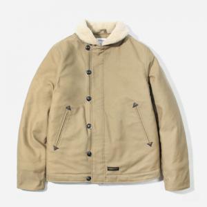 DECK JACKET-BEIGE