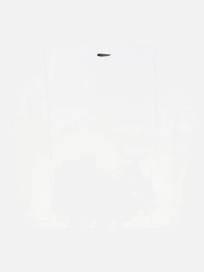 [NAMEOUT] BASIC OVERSIZED SLEEVE T - WHITE