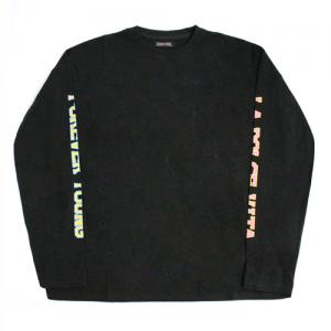 [NAMEOUT] [NAMEOUT X FEELENUFF] L/S TOP - BLACK 필이너프 긴팔티