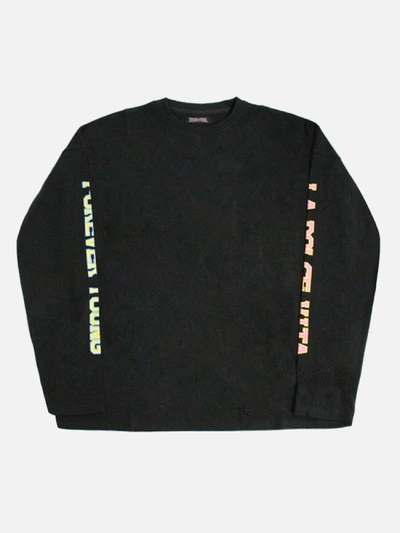 [NAMEOUT] [NAMEOUT X FEELENUFF] L/S TOP - BLACK 필이너프 긴팔티