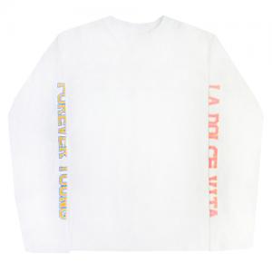 [NAMEOUT] [NAMEOUT X FEELENUFF] L/S TOP - WHITE 필이너프 긴팔티