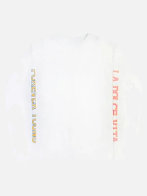 [NAMEOUT] [NAMEOUT X FEELENUFF] L/S TOP - WHITE 필이너프 긴팔티