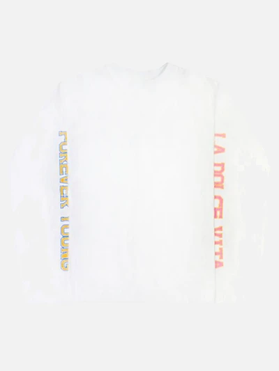 [NAMEOUT] [NAMEOUT X FEELENUFF] L/S TOP - WHITE 필이너프 긴팔티