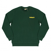 (I022070)COLLEGE SCRIPT SWEATSHIRT-CONIFER