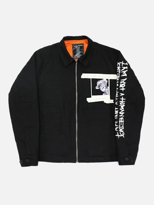 WHATS YOUR NAME COACH JACKET-BLACK