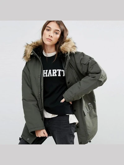 (I021866)WIP ANCHORAGE PARKA-LAUREL / BLACK