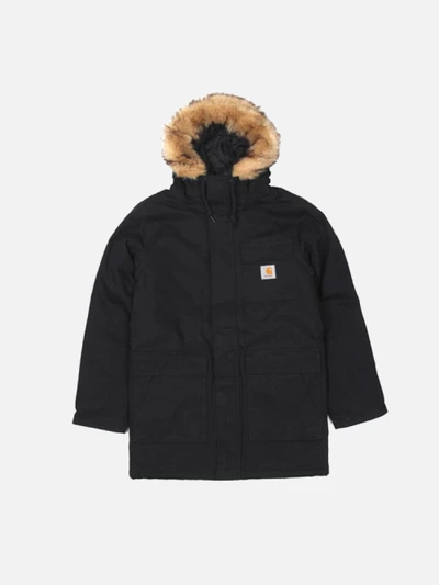 (I009297)SIBERIAN PARKA-BLACK