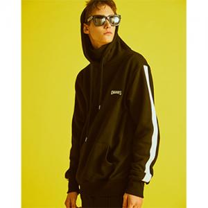 Line hoody BLACK