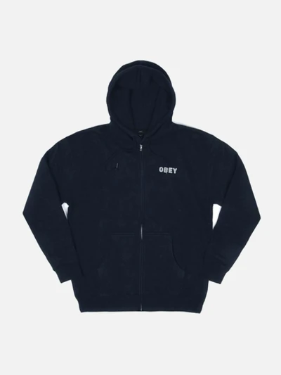 (112460000)FOSTER ZIP HOOD-NVY