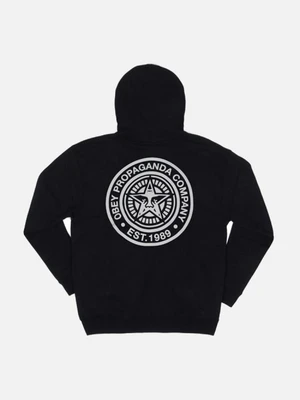 (111731201)OBEY PROPAGANDA COMPANY HOOD-BLK