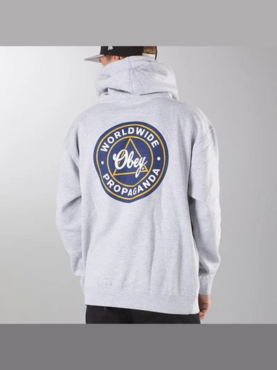 (111731301)OBEY WORLDWIDE PROPAGANDA HOOD-H.GRY