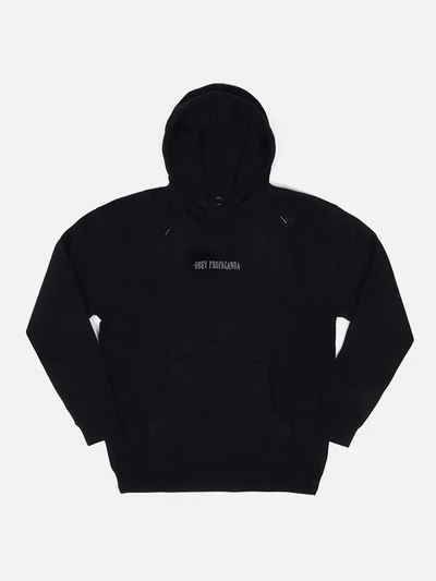 (111610043) 뉴타임즈 프로파간다 후드티 BLK