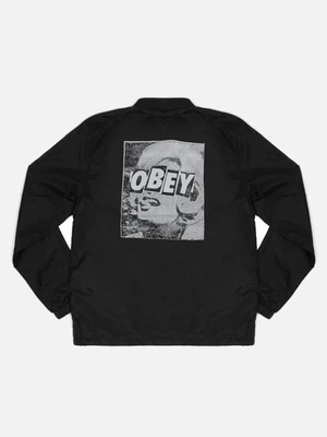 (125001324)UNUSUAL ACTIVITY COACHES JACKET-BLK
