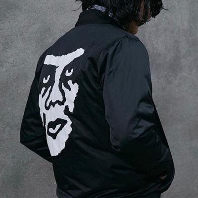 (121800234)CREEPER GRAPHIC JACKET-BLK
