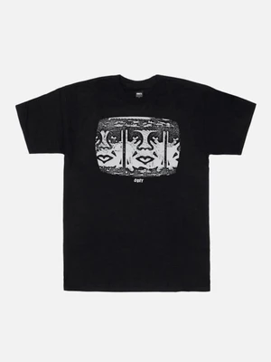 (163081290)CHANNEL ZERO TEE-BLK