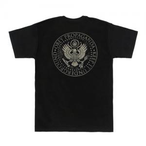 (163081296)OIL EAGLE TEE-BLK
