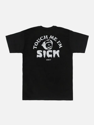 (163081342)TOUCH ME IM SICK TEE-BLK
