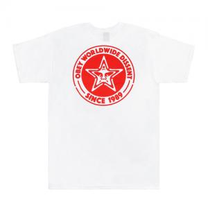(163081302)PASTE STAR TEE-WHT