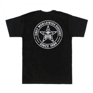 (163081302)PASTE STAR TEE-BLK
