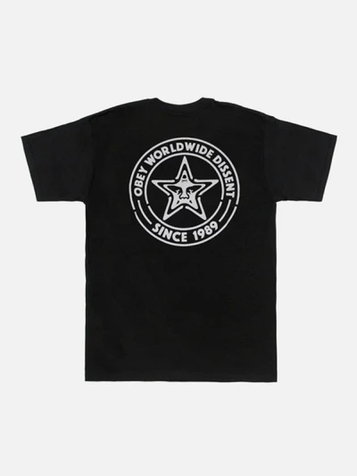 (163081302)PASTE STAR TEE-BLK