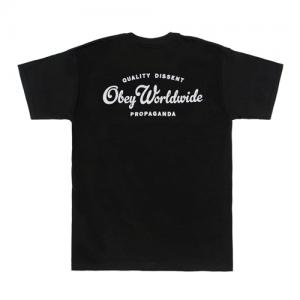 (163081303)QUALITY DISSENT PRPGNDA TEE-BLK