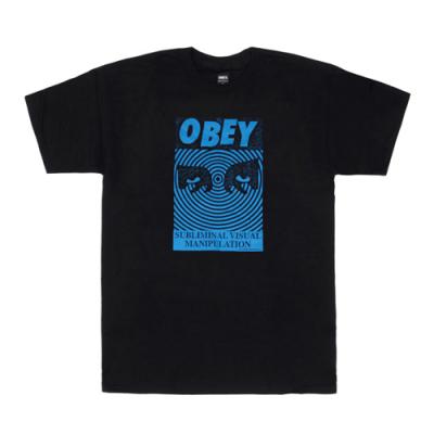 (163081329)SUBLIMINAL VISUAL TEE-BLK