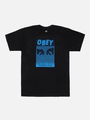 (163081329)SUBLIMINAL VISUAL TEE-BLK