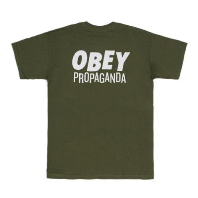 (163081340)JUMBLED UP PROPAGANDA TEE-OLV