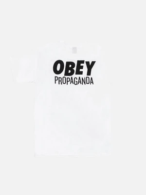 (163081340)JUMBLED UP PROPAGANDA TEE-WHT